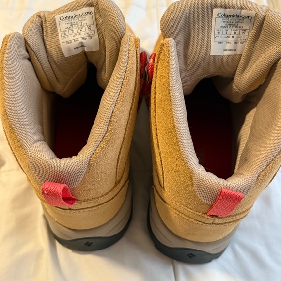 Columbia Yoncalla Mid Suede WP Women's 10 Waterproof Hiking Boots - Picture 6 of 8